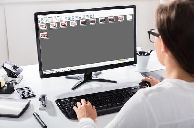 create and edit kiosk content directly with the Infopacer kiosk app create and edit kiosk content directly with the Infopacer kiosk app
